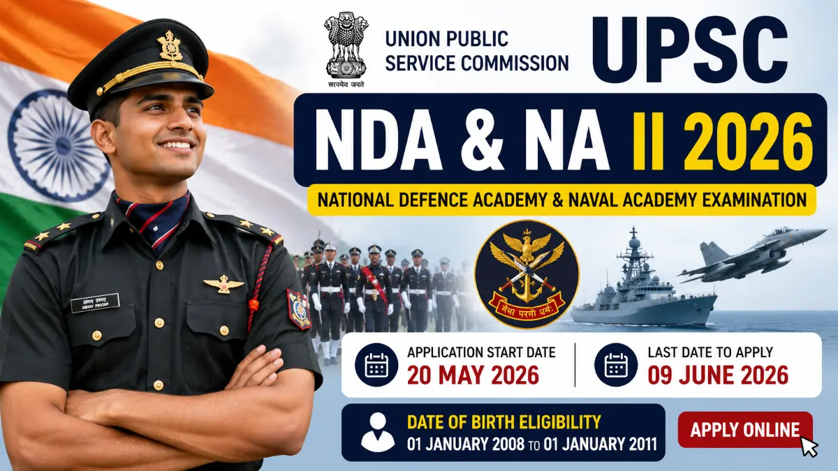 UPSC NDA II Recruitment 2026